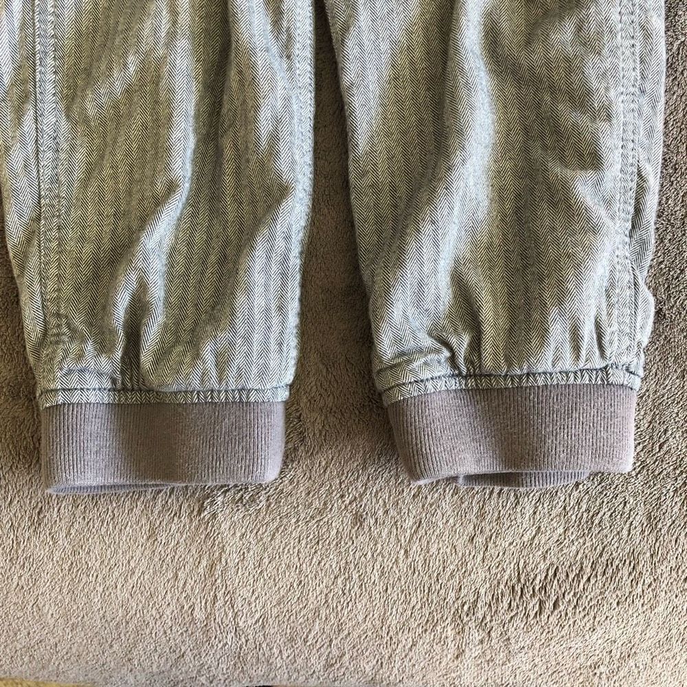Gap Kids Boys Jersey Lined Herringbone Jogger - Picture 8 of 12